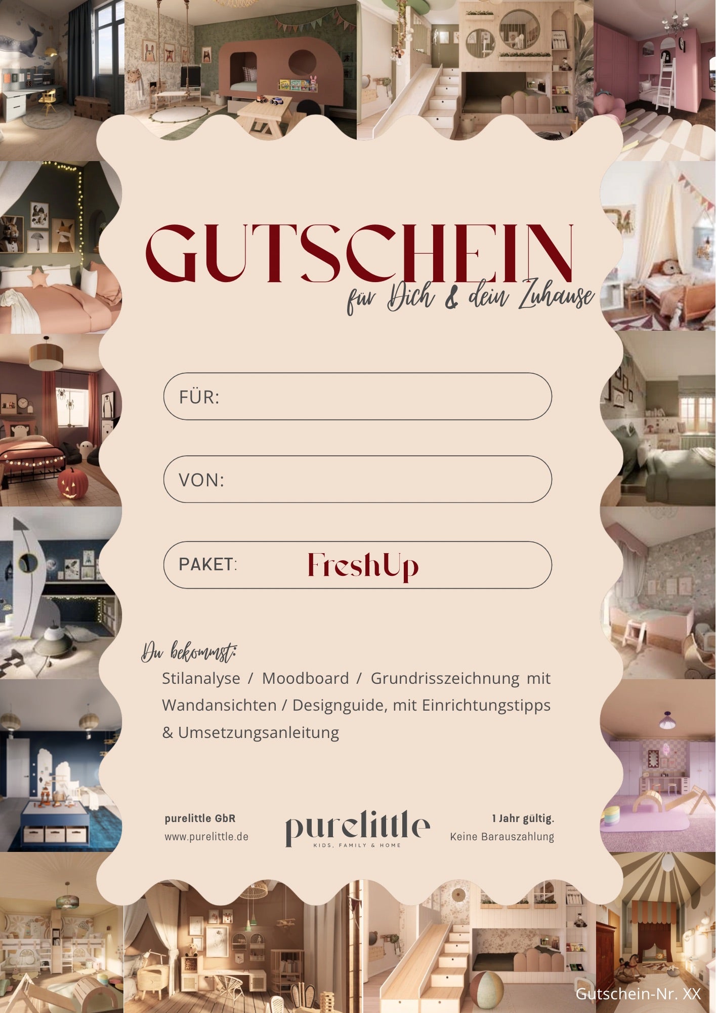 Gutschein Interior-Design-Service „Premium“