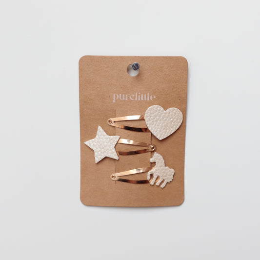 purelittle clip GIRLY trio.